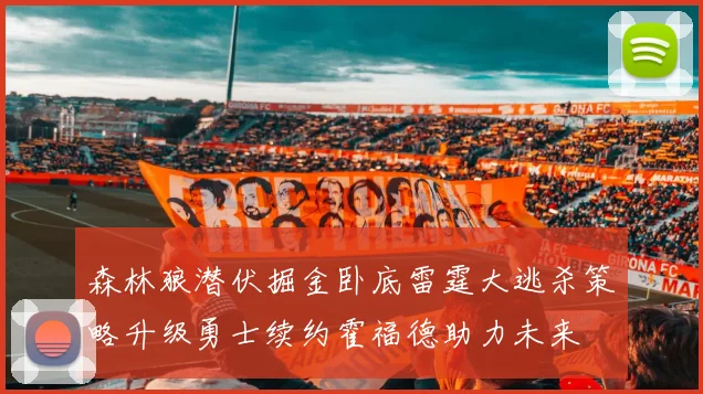 森林狼潜伏掘金卧底雷霆大逃杀策略升级勇士续约霍福德助力未来